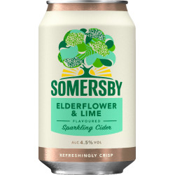 Somersby Elderflower & Lime