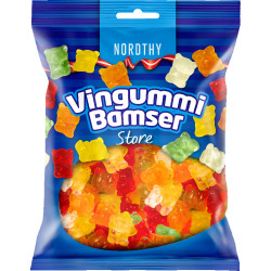 Nordthy Vingummibamser Store 
