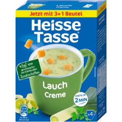 Heisse Tasse Porre-Creme suppe