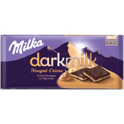 Milka Darkmilk Nougat 