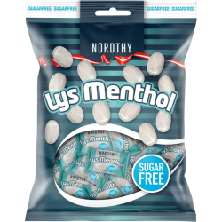 Nordthy Sukkerfri Lys Menthol