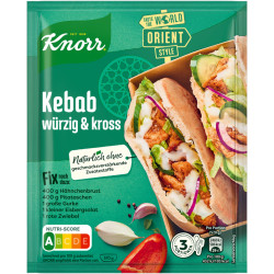 Knorr Fix Kebab würzig & krass