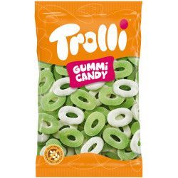 Trolli Gummi Candy Æbleringe