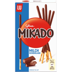 Mikado med mælkechokolade