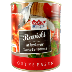 Hofgut Ravioli med tomatsauce