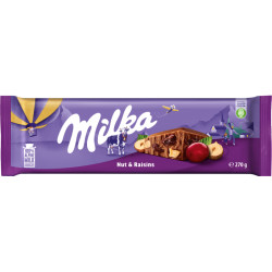 Milka Nut & Raisins 270 g