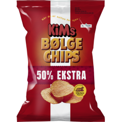 Kims Bølgechips + 50%