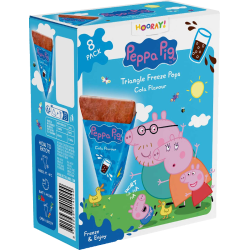 Peppa Pig Triangle Freeze Pops