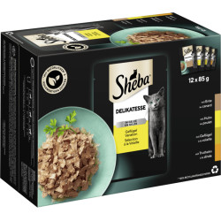 Sheba Delikatesse Fjerkræ...