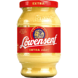 Löwensenf extra stærk sennep