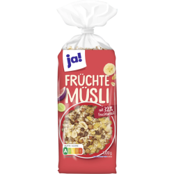 ja! Frugtmüsli