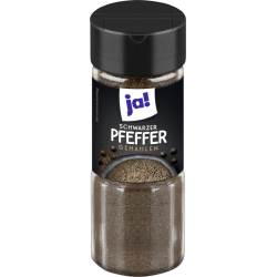 ja! Sort peber