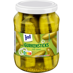 ja! Syltede agurkestænger