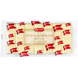 Carletti Kæmpeplade Hvidv