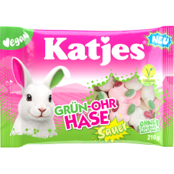 Katjes Grün-Ohr Hase Sauer