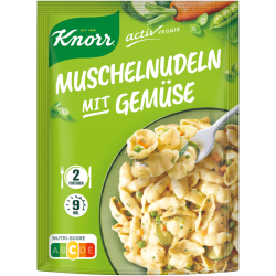 Knorr Muschelnudeln mit Gemüse