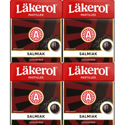 Läkerol Salmiak 4-pak