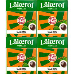 Läkerol Cactus 4-pak