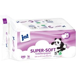 ja! Super-Soft toiletpapir...