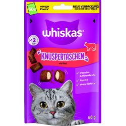 Whiskas Knuspertaschen Oksekød