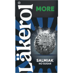 Läkerol More Salmiak Sukkerfri
