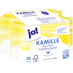 ja! Fugtigt toiletpapir...