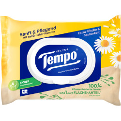 Tempo Fugtigt toiletpapir...