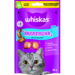 Whiskas Knuspertaschen Laks