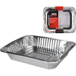 BBQ Alubakke 32 x 26 x 6 cm