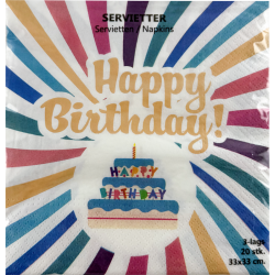 Haahr & Co Servietter Happy...