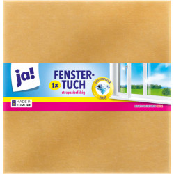 ja! Rengøringsklud til vinduer