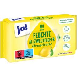 ja! Vådservietter Citrus