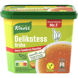 Knorr Delikatess Klar bouillon
