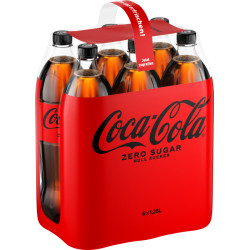 Coca Cola Zero 6 flasker
