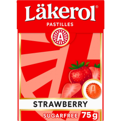Läkerol Strawberry Sugarfree