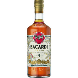 Bacardi Anejo Cuatro Aged 4...