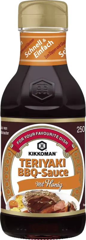 Kikkoman Teriyaki BBQ-Sauce med honning