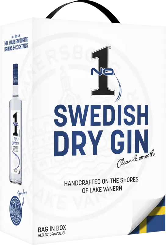 No. 1 Swedish Dry Gin 3 l.