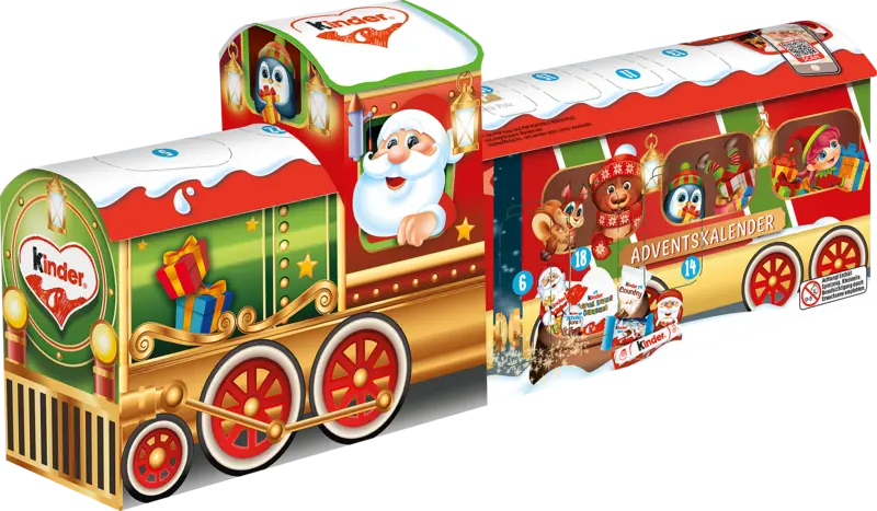 Kinder Mix 3D Tog  julekalender
