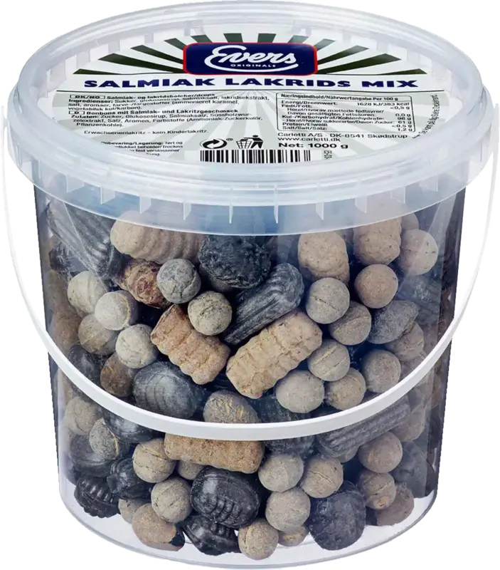 Evers Salmiak Lakrids Mix 1 kg