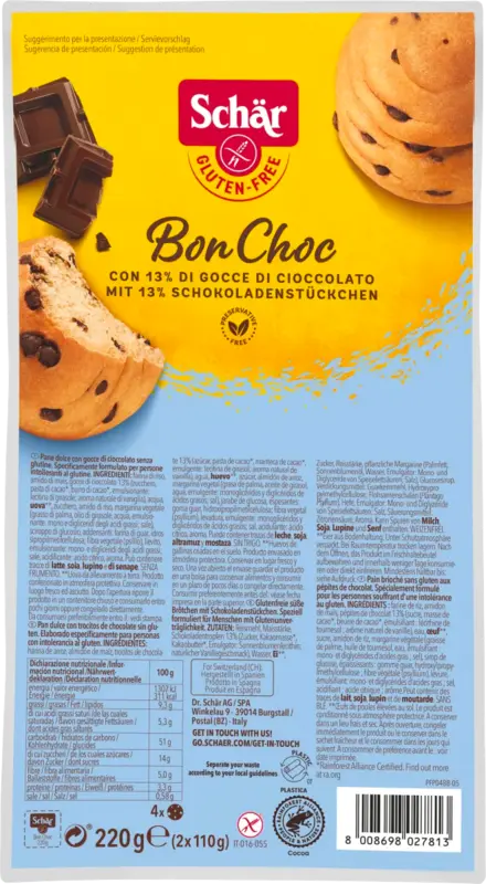 Schär Glutenfri Bon Choc