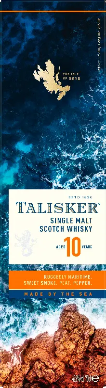 Talisker Single Malt Scotch Whisky 10 Years