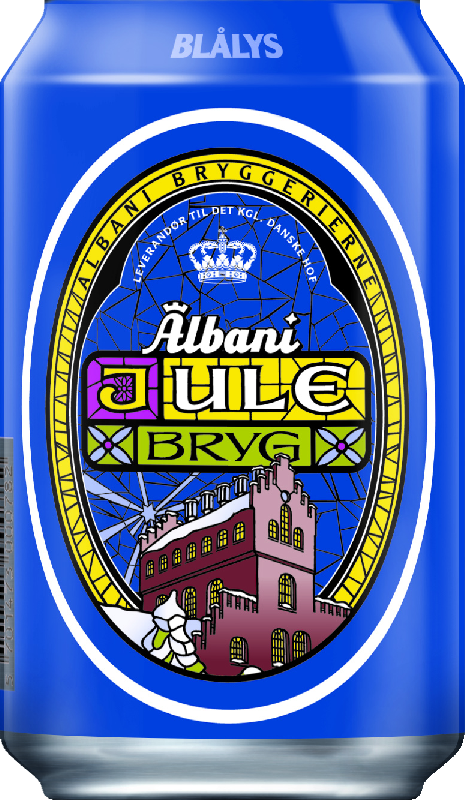 Albani Julebryg Blålys