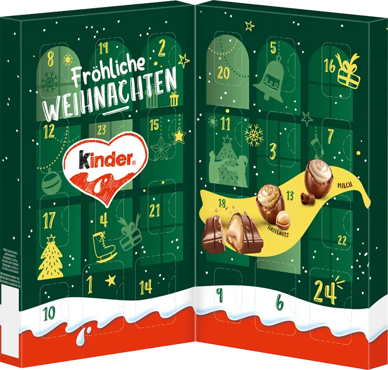 Kinder Mix Bord julekalender