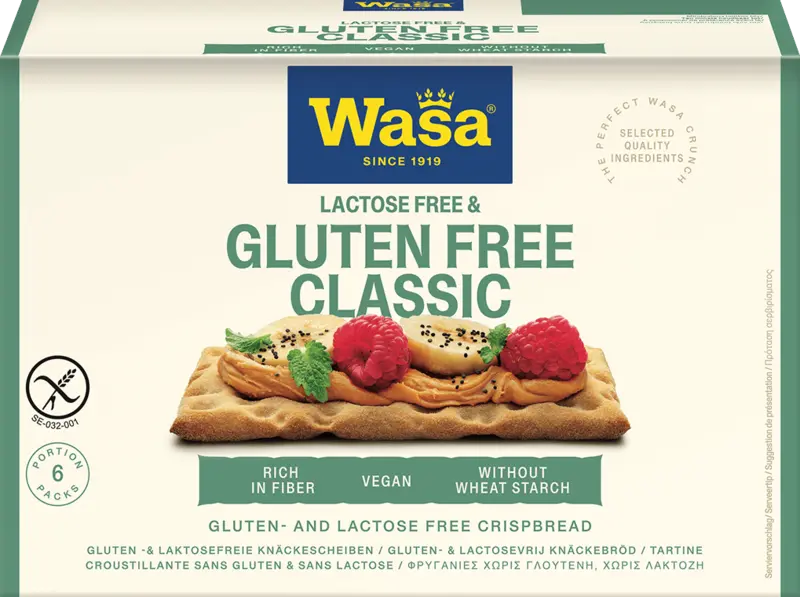 Wasa Classic Laktose- og glutenfri