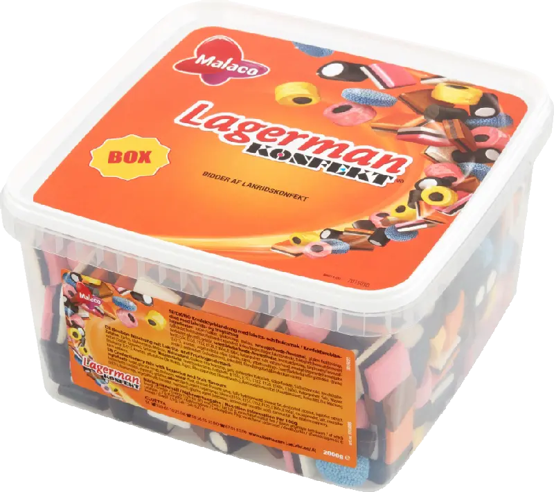 Malaco Lagerman Konfekt 2 kg