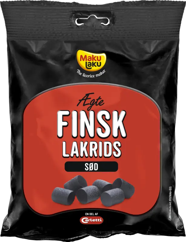 Carletti Ægte Finsk Lakrids sød