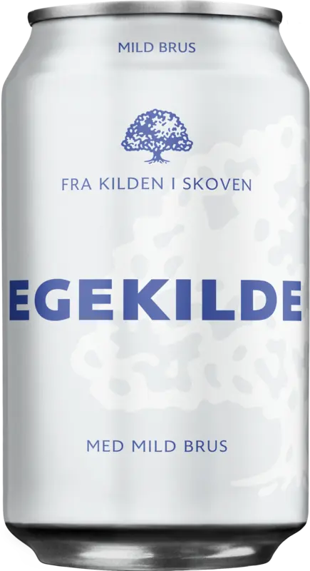 Egekilde med mild brus