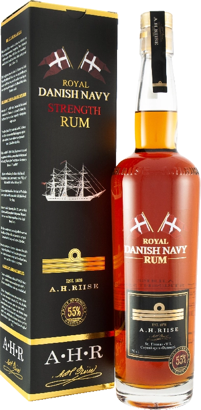 A.H. Riise Royal Danish Navy Strength Rum