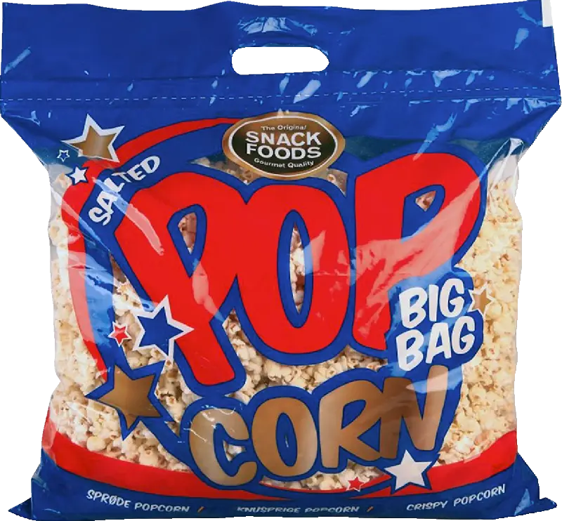 Snack Foods Pop Corn Big Bag Salted